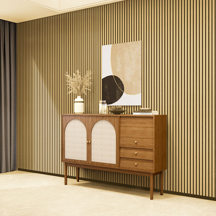 Hot selling acoustic wood slat panels 