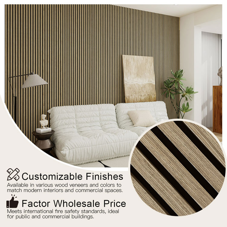 Factory Direct Acoustic Wood Slat Panels – Best Price Guarantee